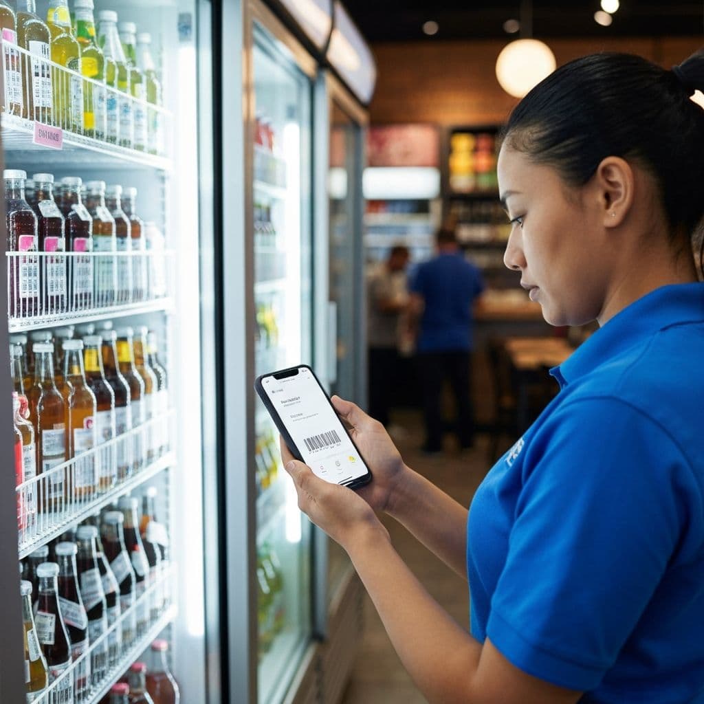 Scanning inventory with phone