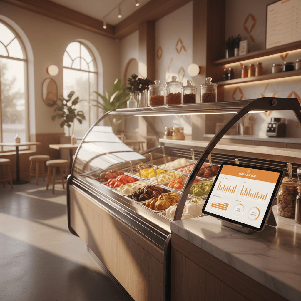 Ice cream shop management software